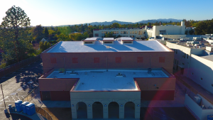 Marshall High School New Gym West View from 100 feet